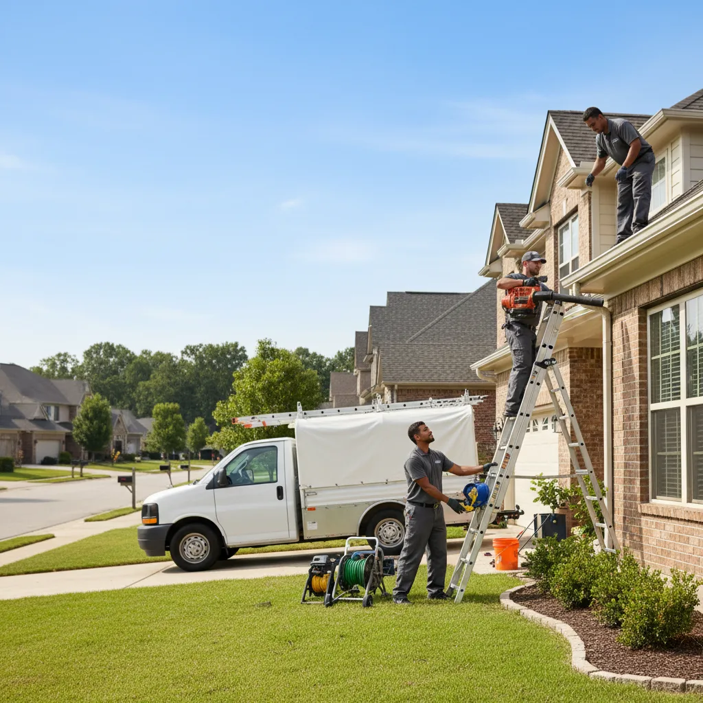 Home Gutter Service in Dahinda, IL near me